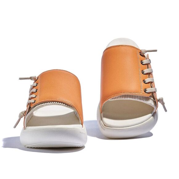 UIN Women's Summer Platform Slide Sandal Travel Shoes (MOCK ORANGE MAHON 2) - Picture 8 of 9